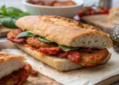 طرز تهیه ساندویچ کتلت خانگی خوش طعم طرز تهیه ساندویچ کتلت خانگی خوش طعم